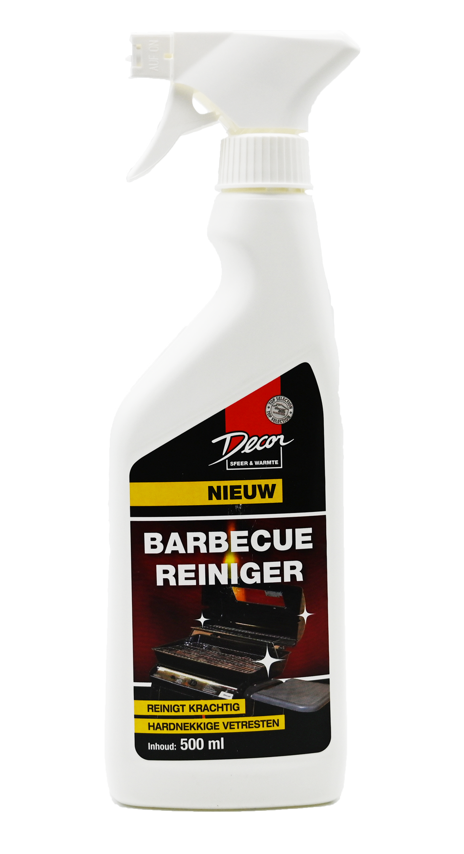 Decor Barbecue Reiniger Spray 500ml - Effectieve reiniging voor een schone barbecue - Handige 500ml spuitfles