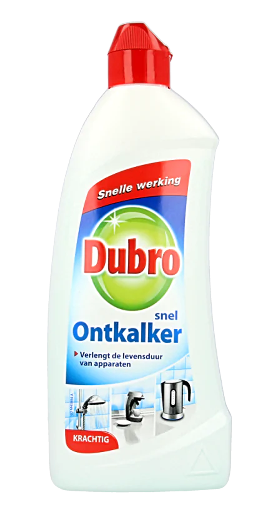 Dubro Apparaat Ontkalker 500ml - Effectief bij het verwijderen van kalkaanslag in huishoudelijke apparaten - Handige 500ml fles