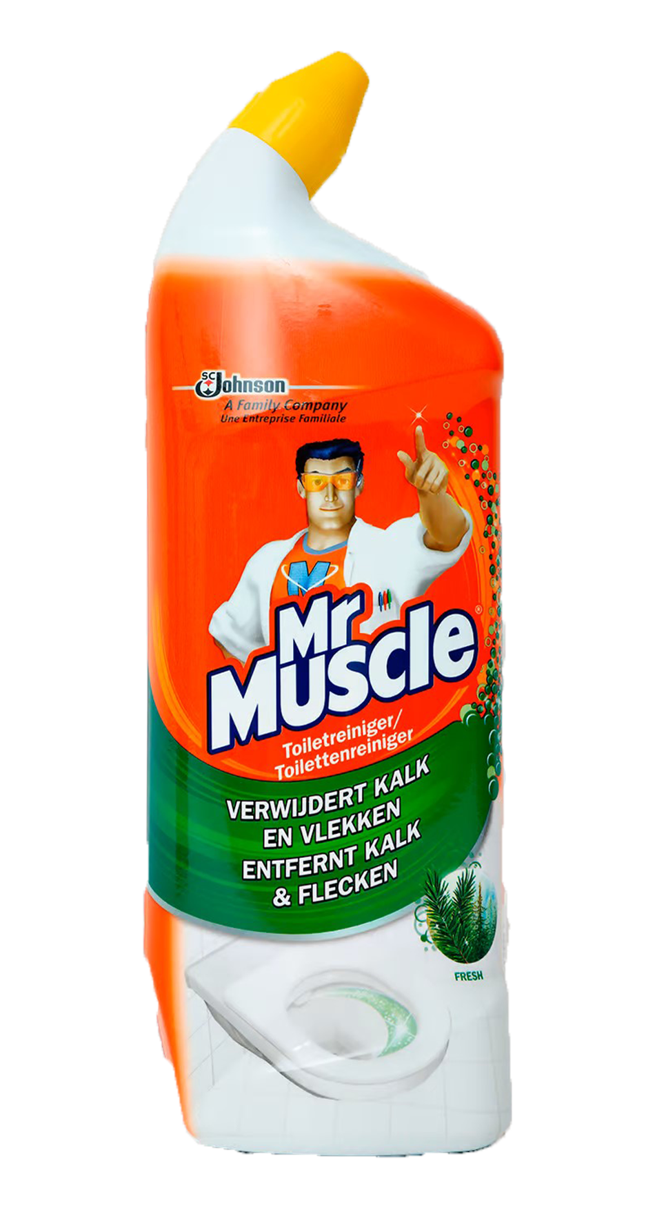 Mr Muscle Toiletreiniger 750ml - Effectieve reiniging voor een fris en hygiënisch schoon toilet - Handige 750ml fles
