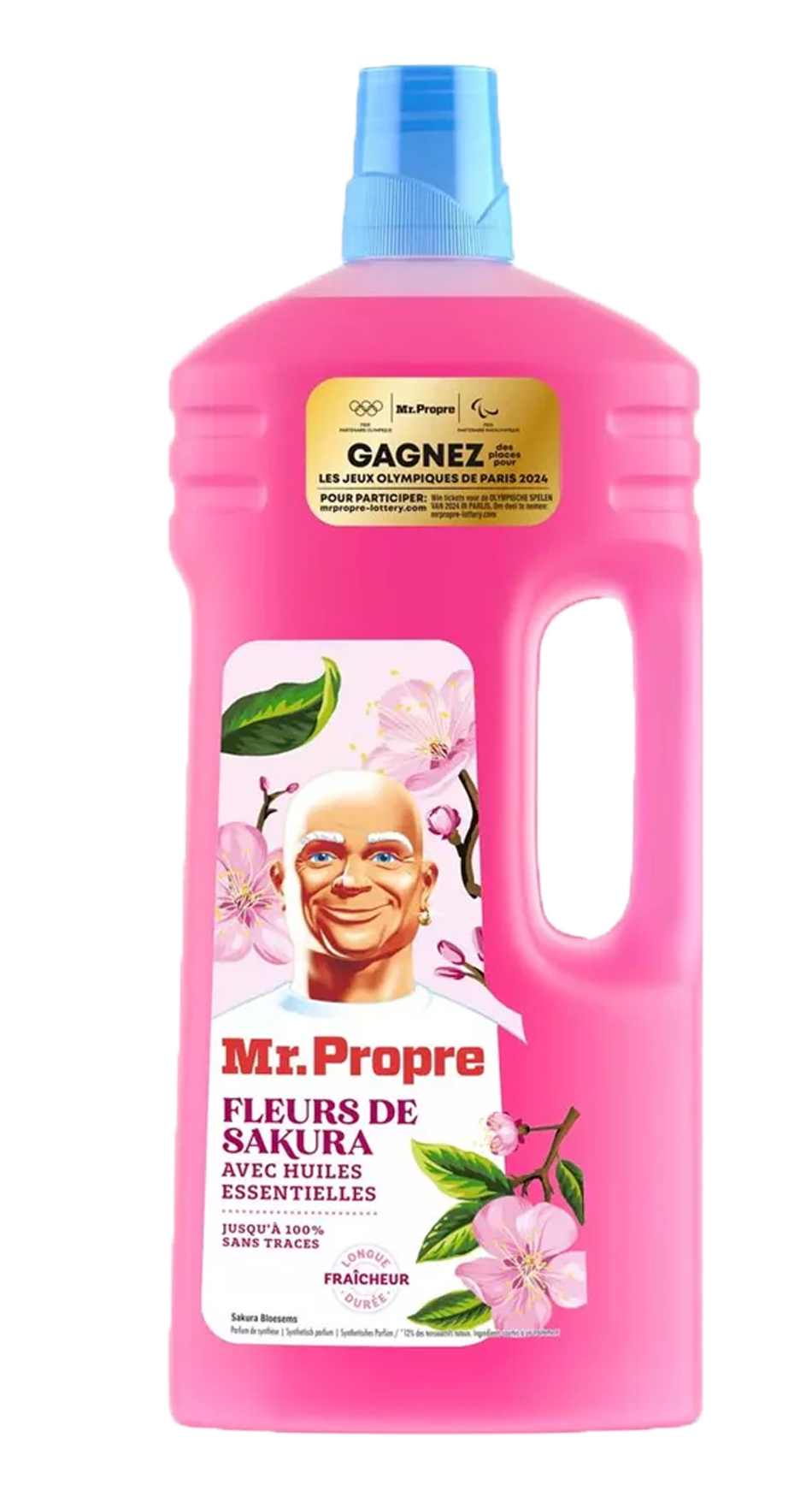 Mr. Proper Allesreiniger Sakura 1500ml - Krachtige reiniging met een verfrissende sakurageur - Grote verpakking van 1500ml