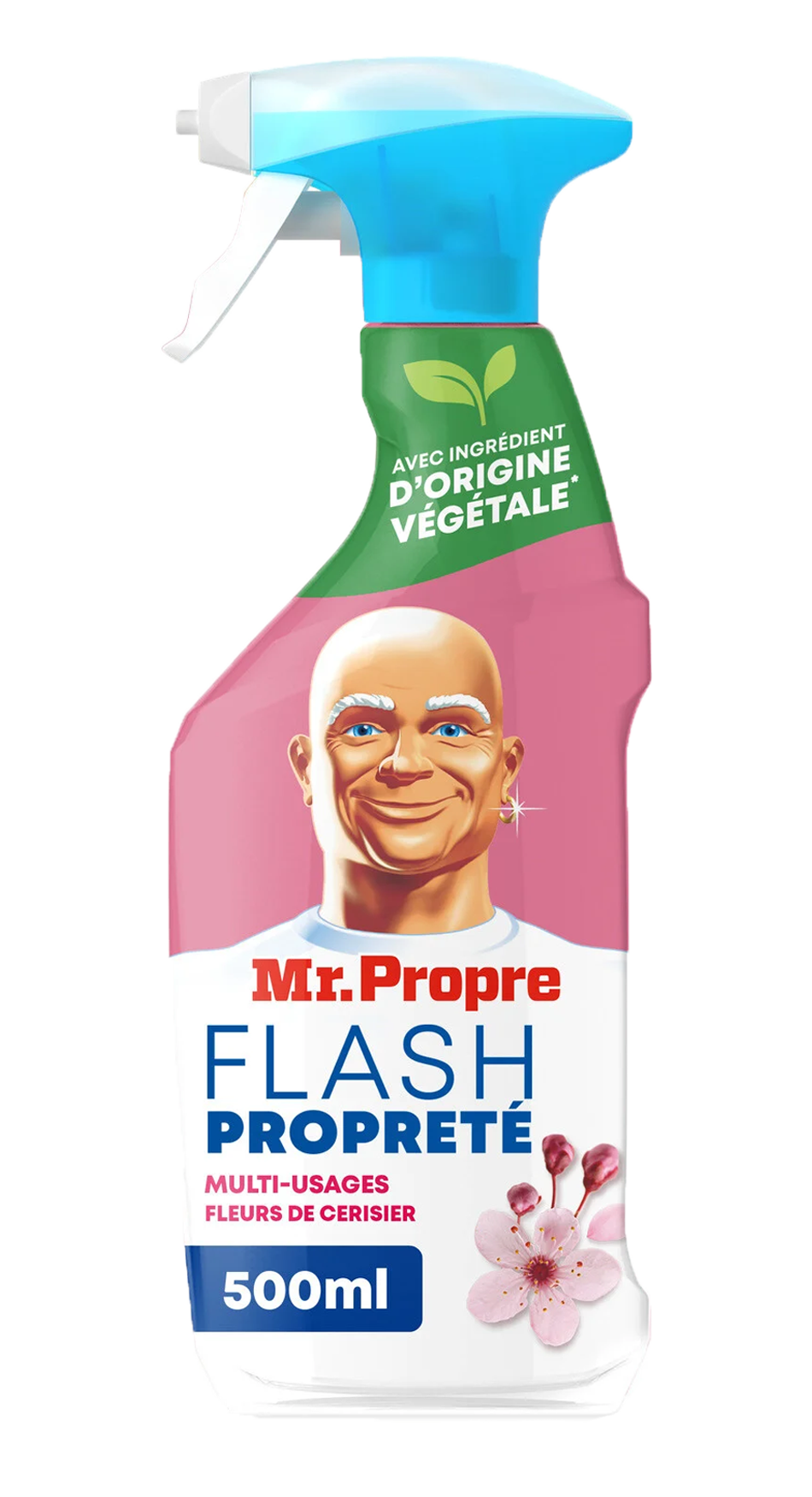 Mr. Proper Ontvetter Keukenreiniger Spray Kersenbloesem 500ml - Krachtige ontvetting voor een glanzende keuken - Verfrissende geur van kersenbloesem - Handige 500ml spuitfles