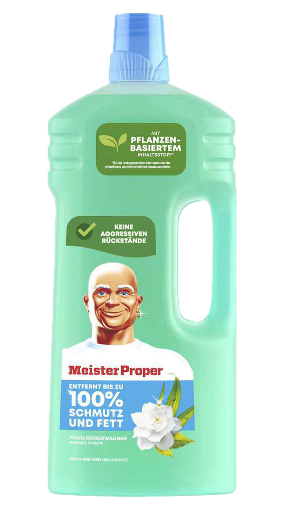 Mr. Proper Allesreiniger Aloe Vera 1500ml - Krachtige schoonmaakmiddel met Aloe Vera extracten - 1500ml fles