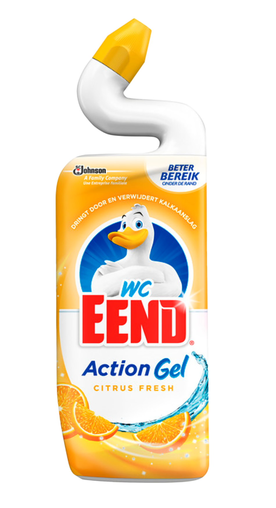 WC Eend Citrus Toiletreiniger 750ml - Effectieve reiniging met een verfrissende citrusgeur - Handige 750ml fles