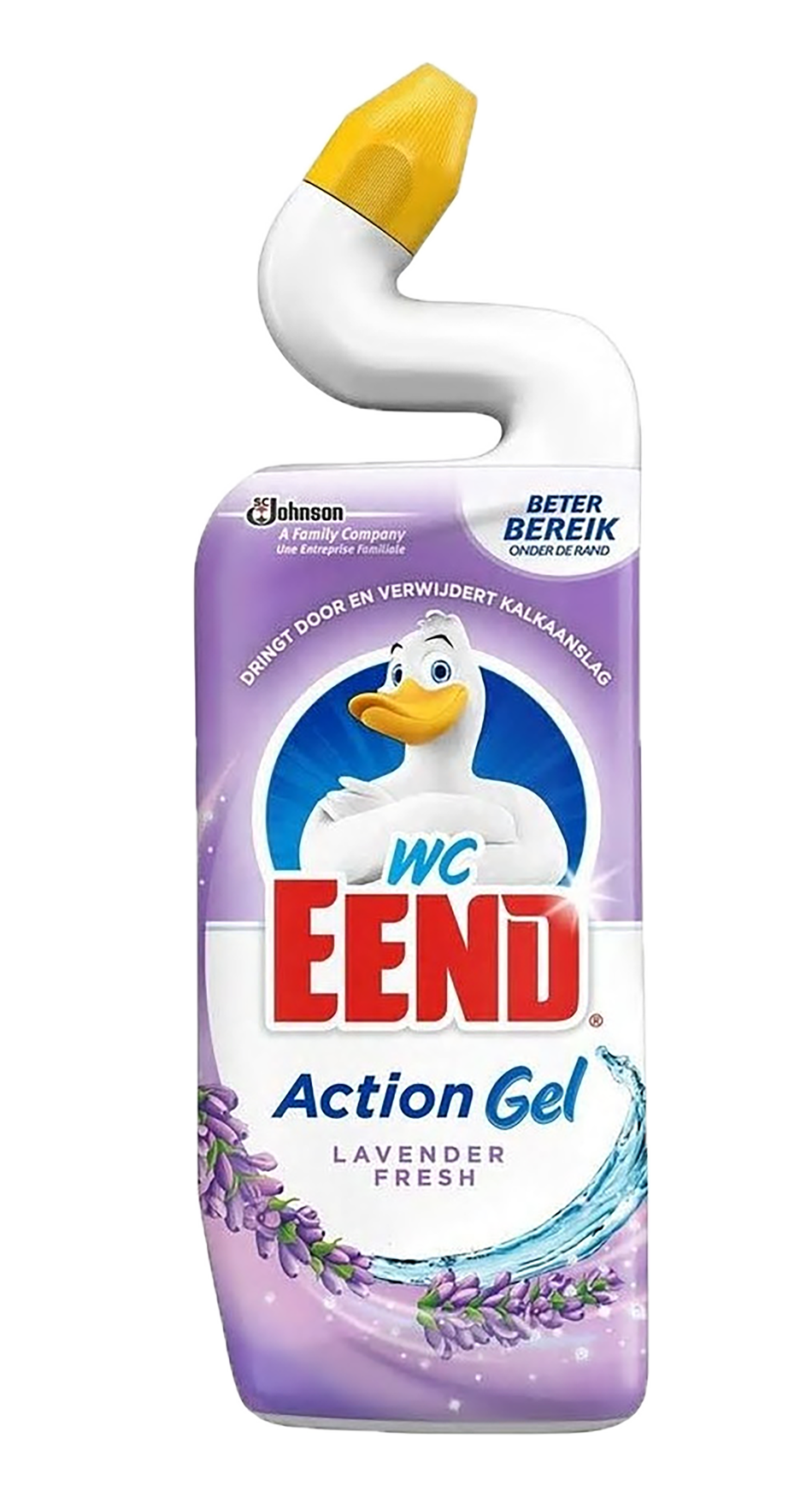 WC Eend Toiletreiniger Lavendel 750ml - Verfrissende lavendelgeur voor een schone toiletpot - Handige 750ml fles