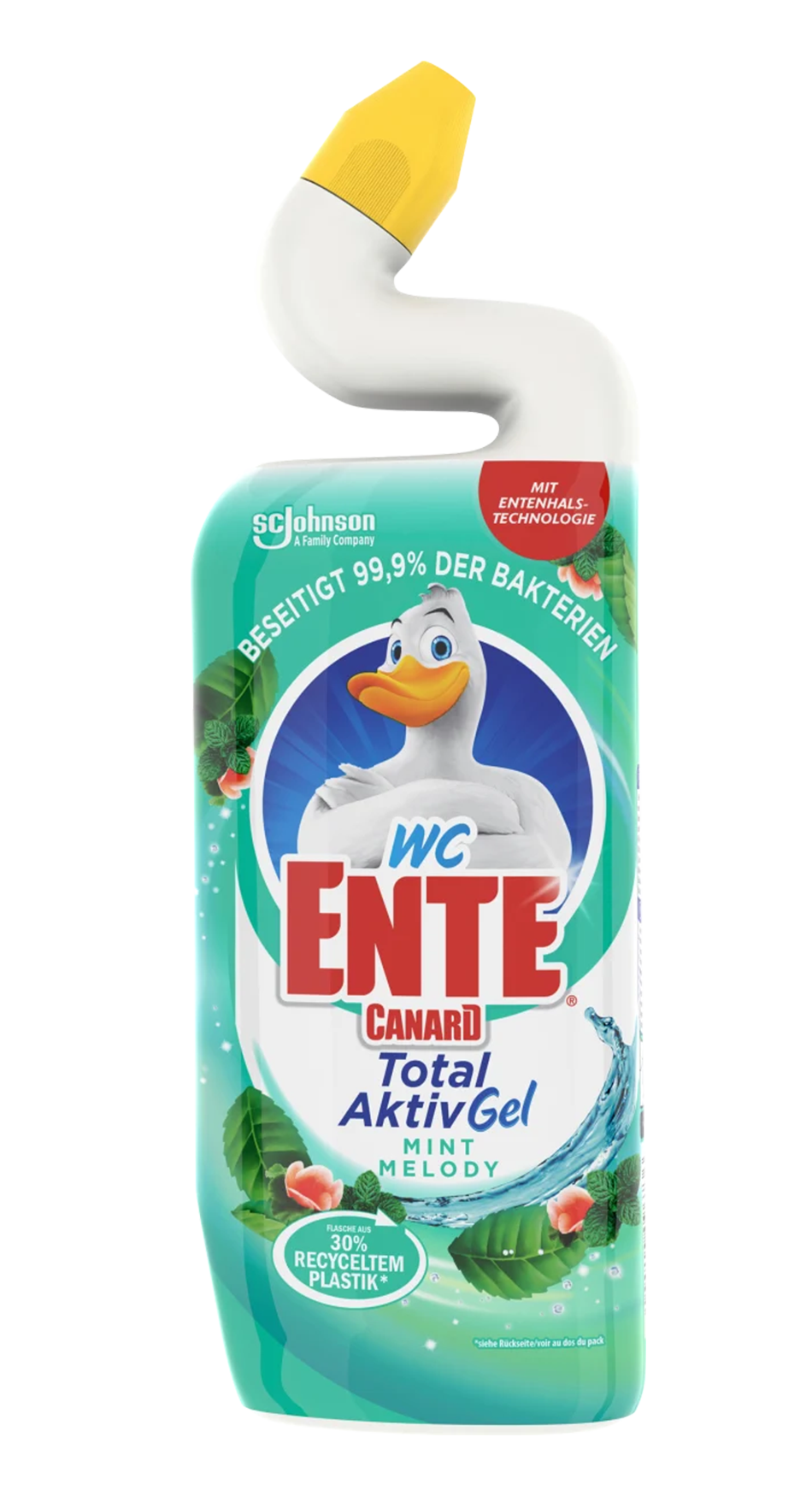 WC Eend Toiletreiniger Mint 750ml - Verfrissende muntgeur voor een schone toiletpot - Handige 750ml fles