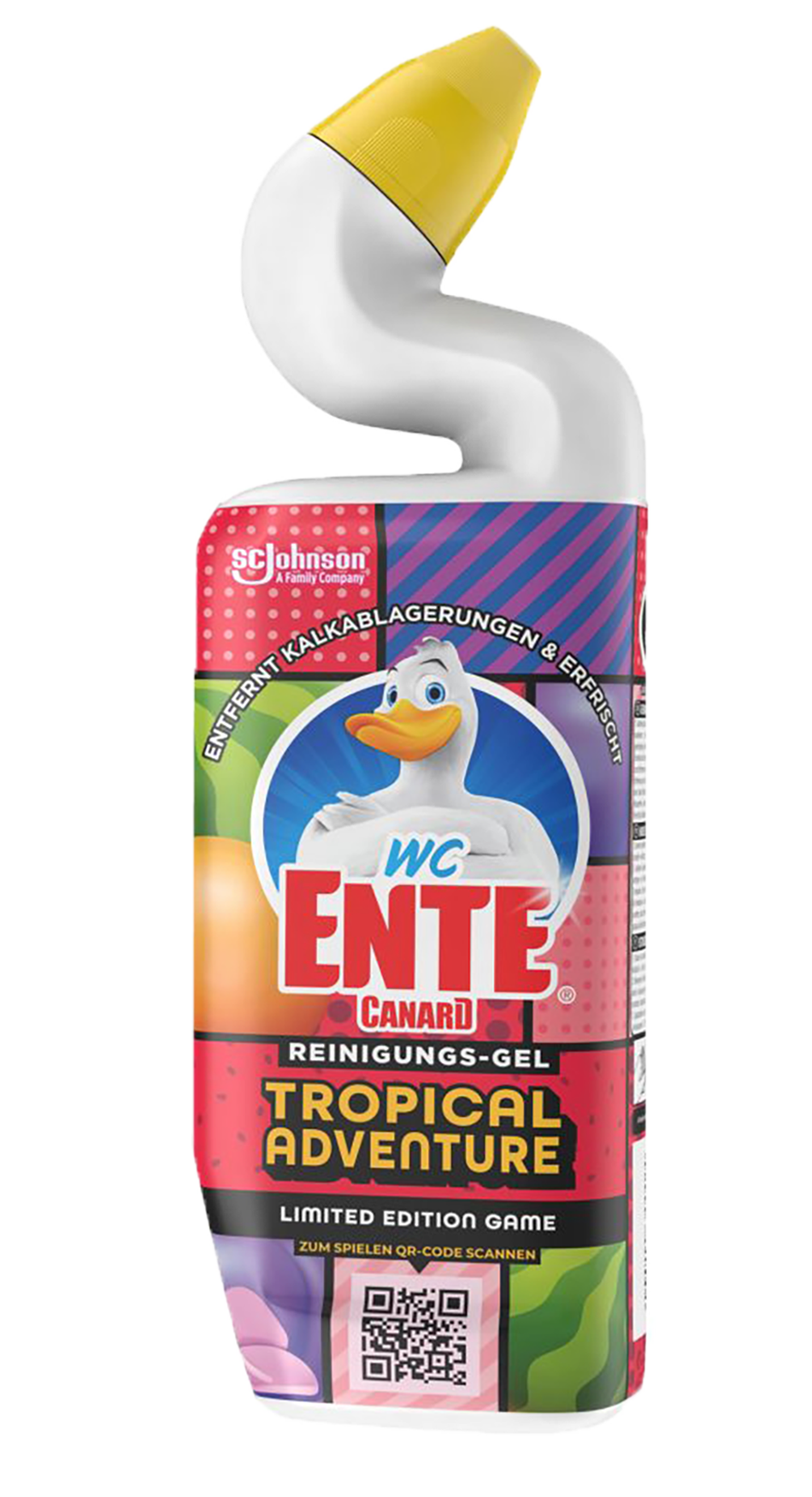 WC Eend Toiletreiniger Tropical Adventure 750ml - Een exotische geurervaring voor een frisse toiletpot - Handige 750ml fles